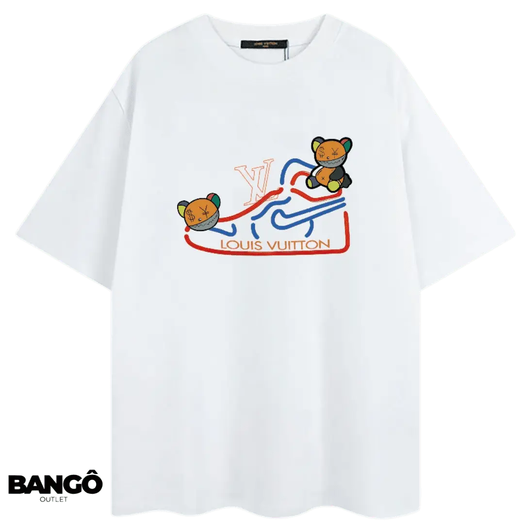 Camiseta Louis Vuitton Tênis - Branco