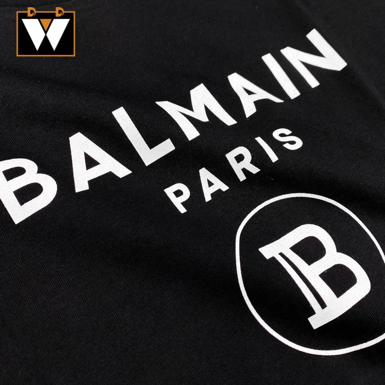 Camiseta Balmain Paris - Preta