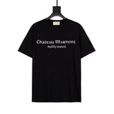 Camiseta Gucci Chateau Marmont - Preto