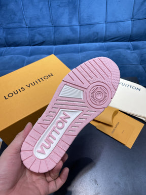 Louis Vuitton Trainer Pink Rose