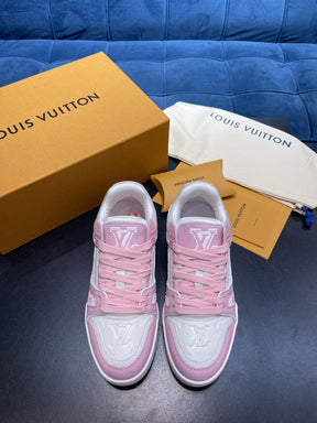 Louis Vuitton Trainer Pink Rose