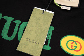 Camiseta Gucci Estampa 1921 - Preto