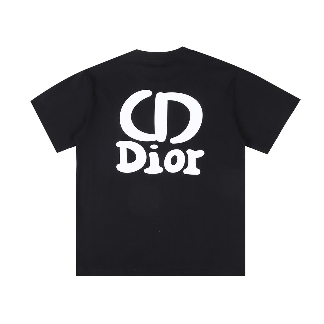 Camiseta Dior Vintage - Edição Retrô Preto