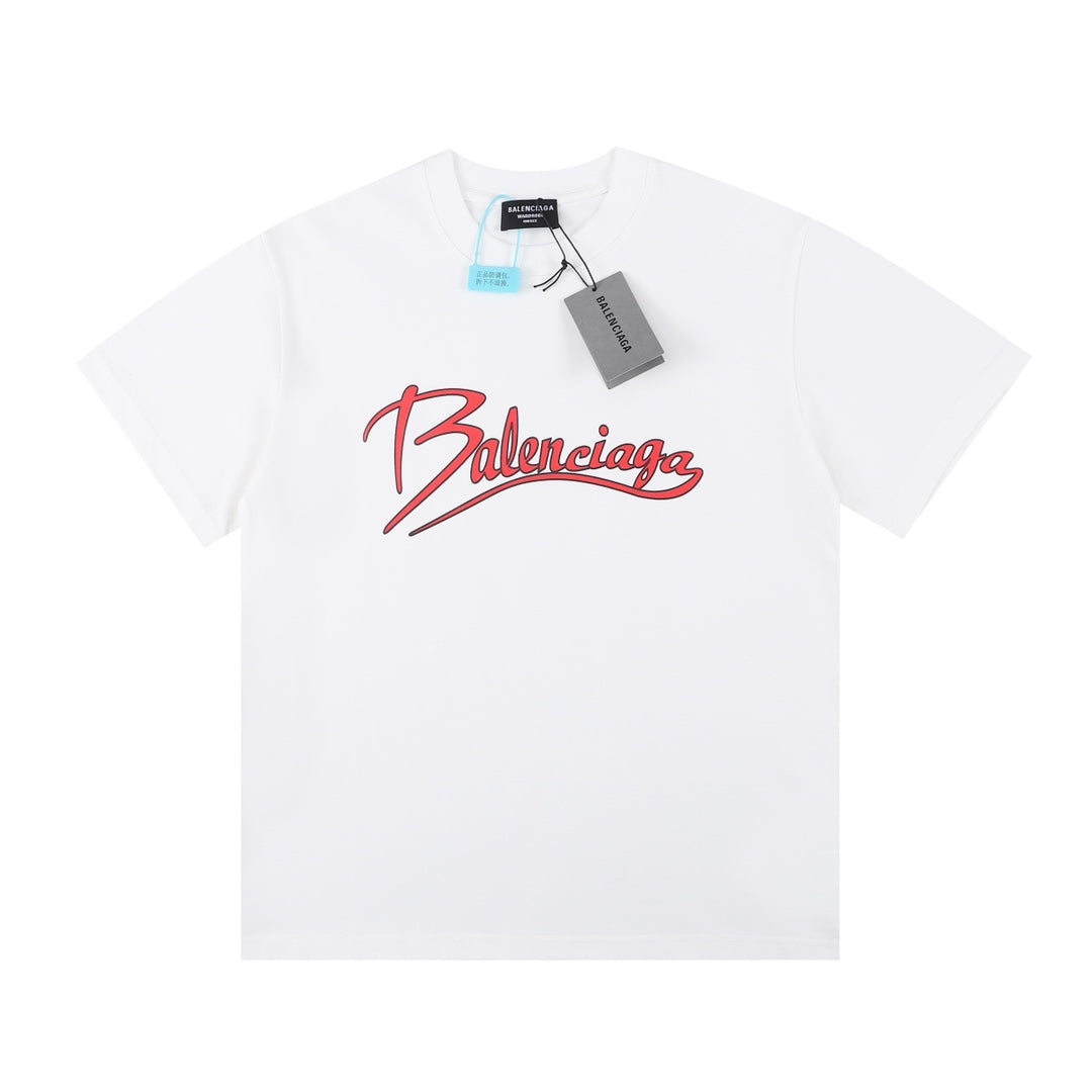 Camiseta Balenciaga Signature Branco