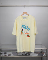 Camiseta Gucci x Disney Donald Duck Print - Branco