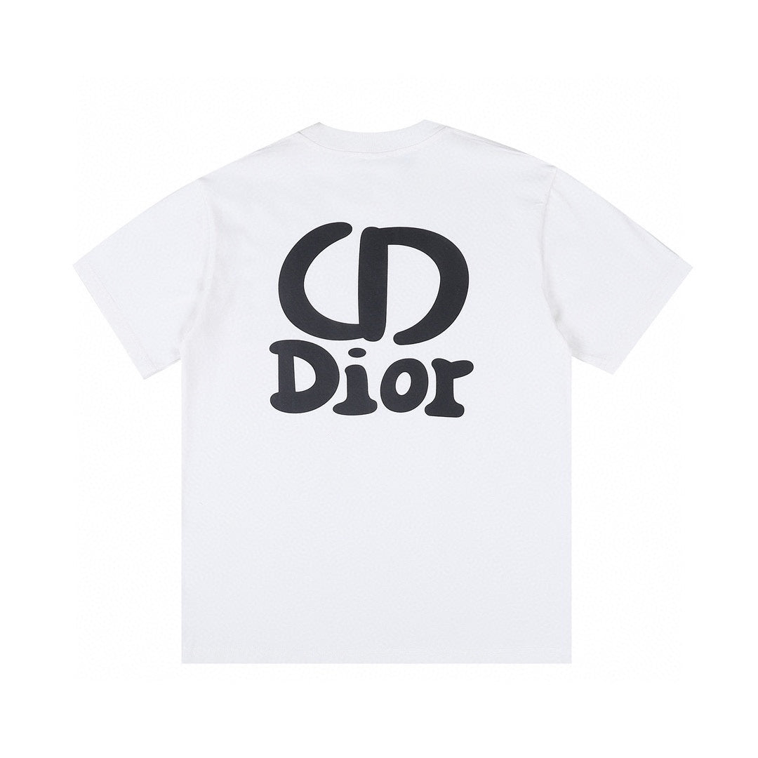 Camiseta Dior Vintage - Edição Retrô Branco