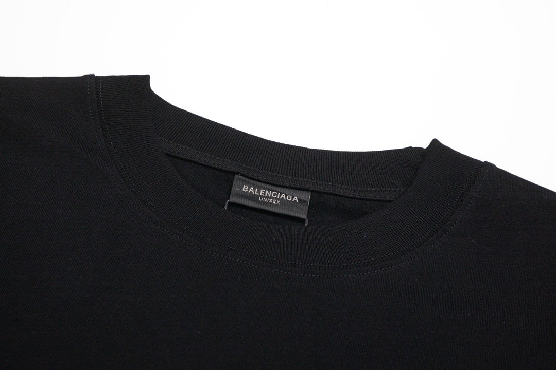 Camiseta Balenciaga Sneakers - Edição Paris  - Preto