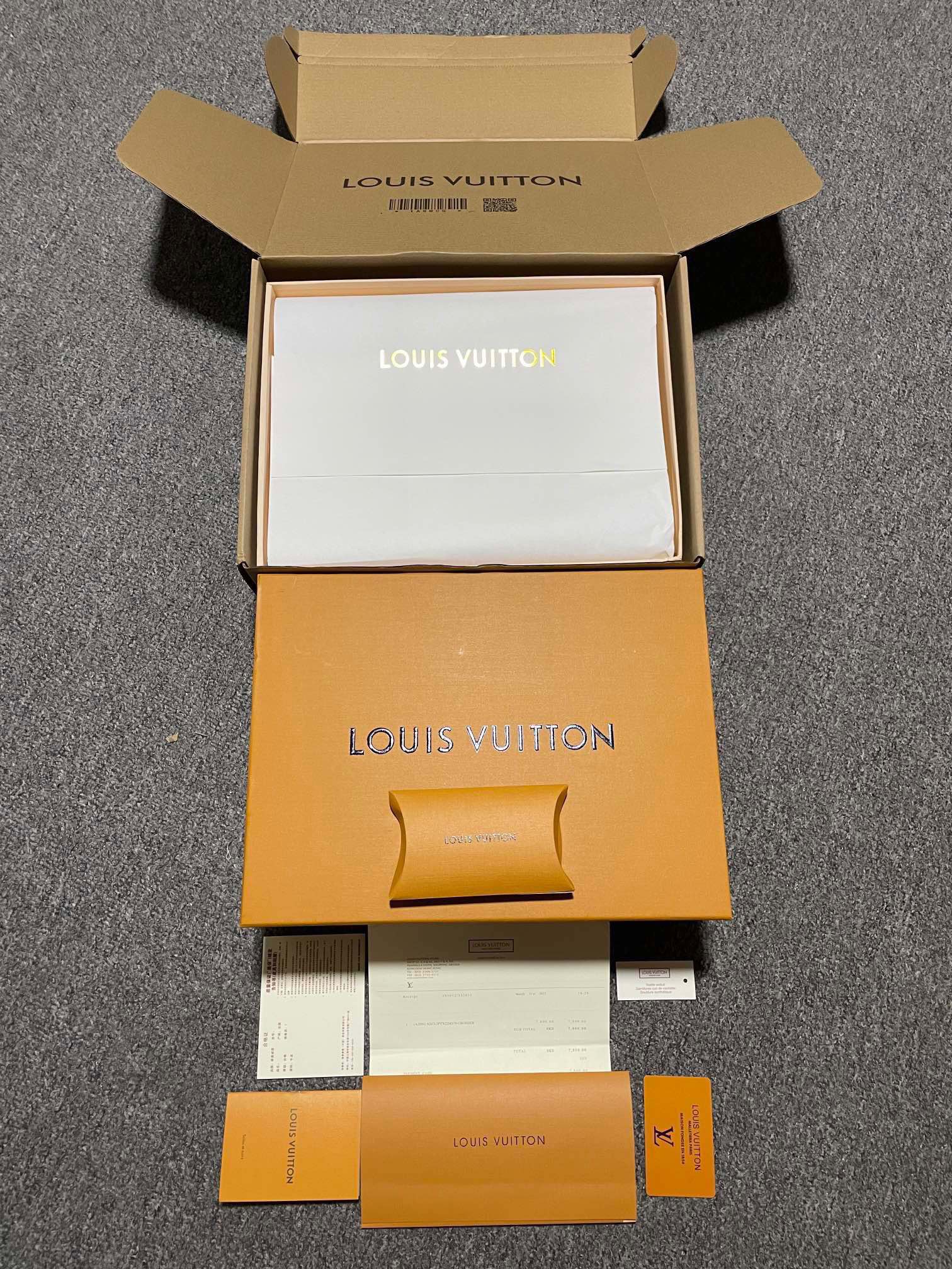 Louis Vuitton LV Trainer Monogram Denim White Blue