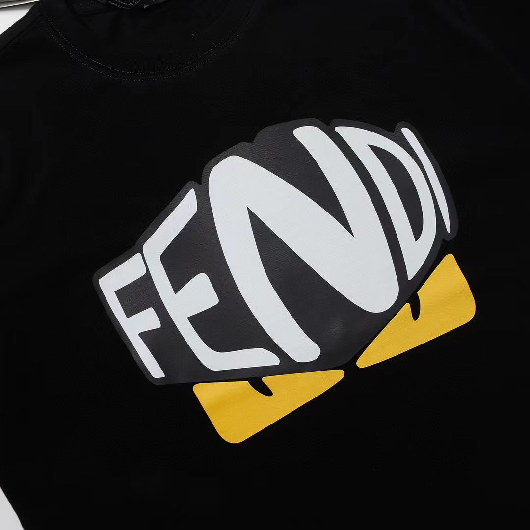 Camiseta Fendi Feedi Vision Preto